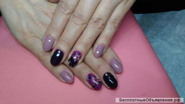 Маникюр педикюр shellac