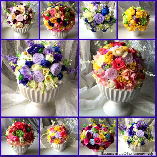 Букеты цветов Подарок на 8 марта