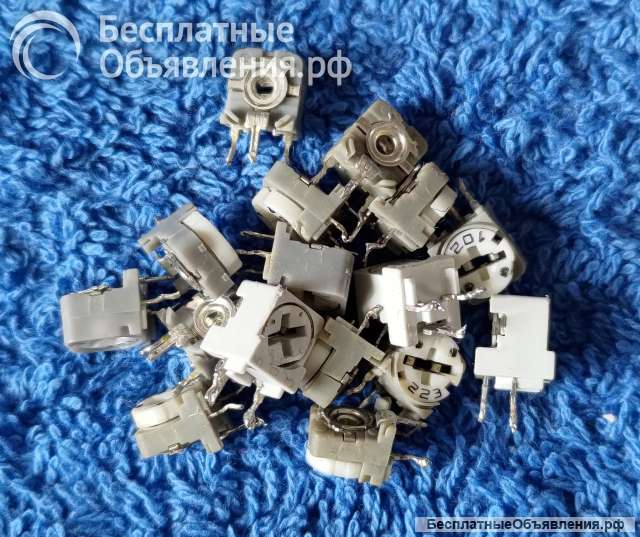 Резисторы подстроечные RM063, Made In Japan, (вертикальные) оригинальные ДЕМОНТАЖ