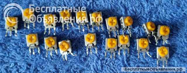 Резисторы подстроечные RM063, Made In Japan, (вертикальные) оригинальные ДЕМОНТАЖ