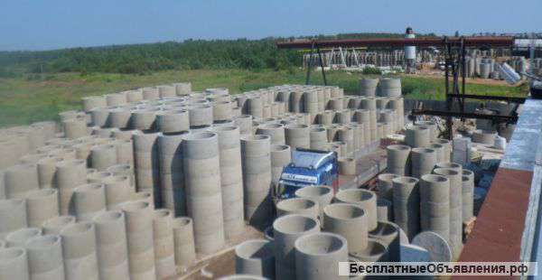 Железобетонные кольца, плиты, днища