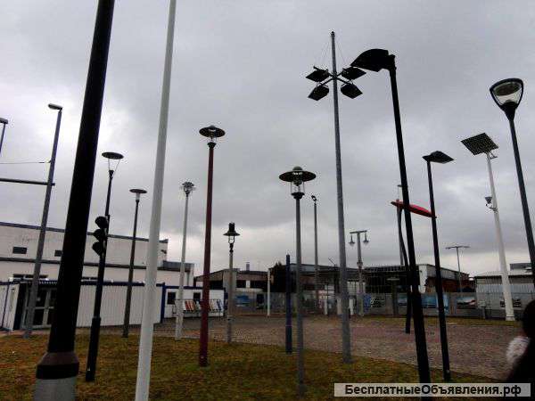 Опоры уличного освещения, ЛЭП