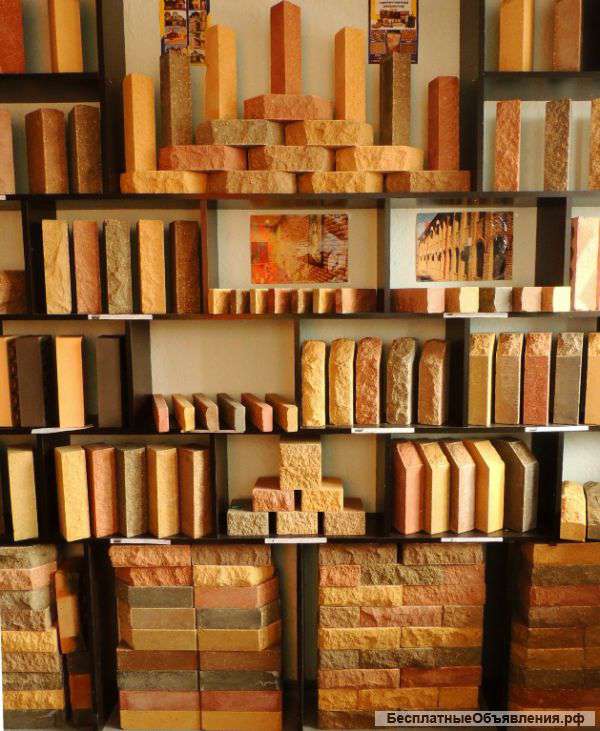 Облицовочный гиперпрессованный кирпич и плитка