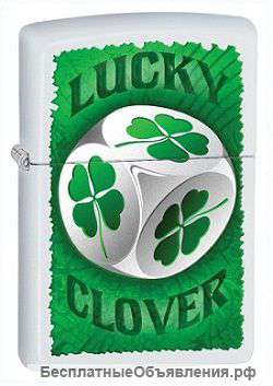 Зажигалка Zippo 28298 Locky Clover Dice