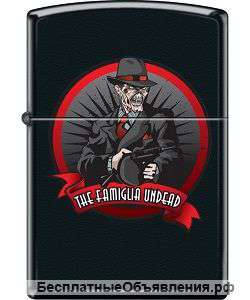 Зажигалка Zippo Zombie Mobster