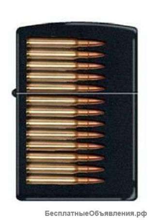 Зажигалка Zippo CM7986 Assault Rifle Bullets