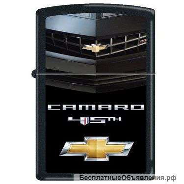 Зажигалка Zippo 8106 Chevy Camaro 45th anniversary