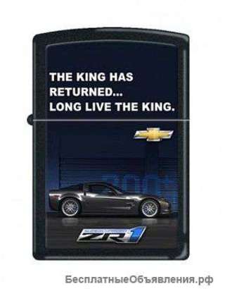 Зажигалка Zippo 1276 Chevy Corvette ZR1