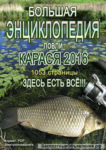 Большая энциклопедия ловли карася 2016