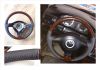Перетяжка обода руля натуральной кожей