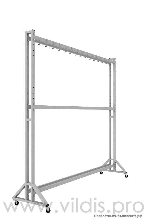 Стойка для лыж и лыжных палок