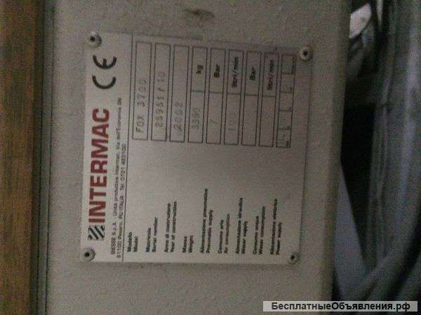 Стол для резки стекла Intermac Fox 3700