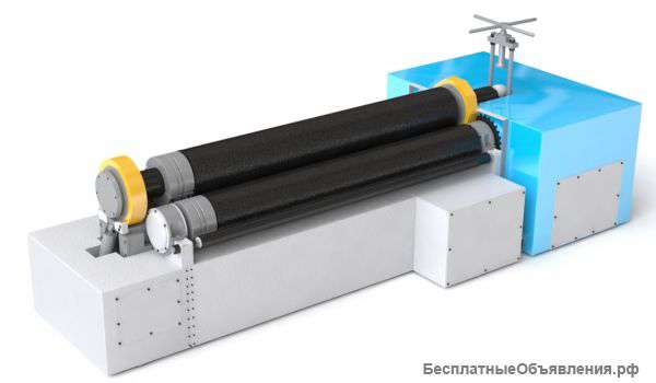 Машина листогибочная трехвалковая