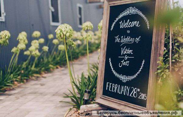 Меловые грифельные доски и штендеры