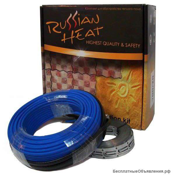 Теплый пол кабельный russian hit 1000/20 - 50 М.П.( 10 М.КВ.) КОМПЛЕКТ