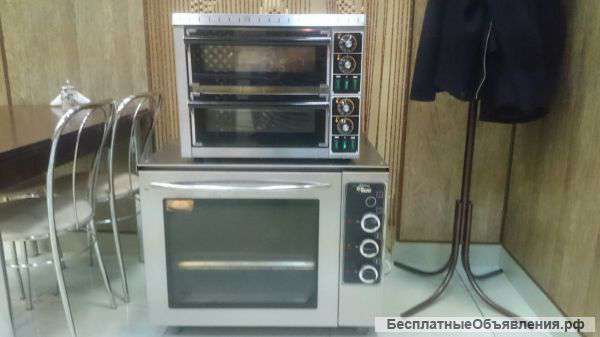Конвекционную печь и печь для пиццы
