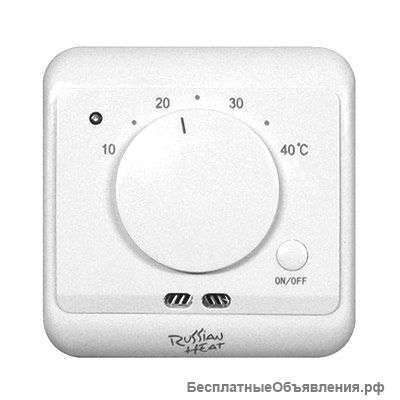 Терморегулятор комнатный встраиваемый NTL 509A-БЕЛЫЙ (3,5 КВТ)