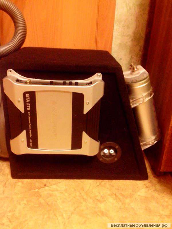 Сабвуфер,усилитель,накопитель