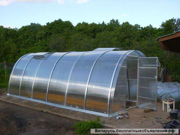 Теплица из поликарбоната