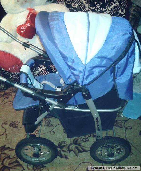 Детская коляска-трансформер Kacper Teddy Bart Plast Collection 3 в 1