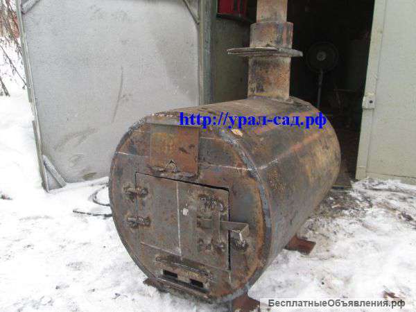 Печь длительного горения буржуйка