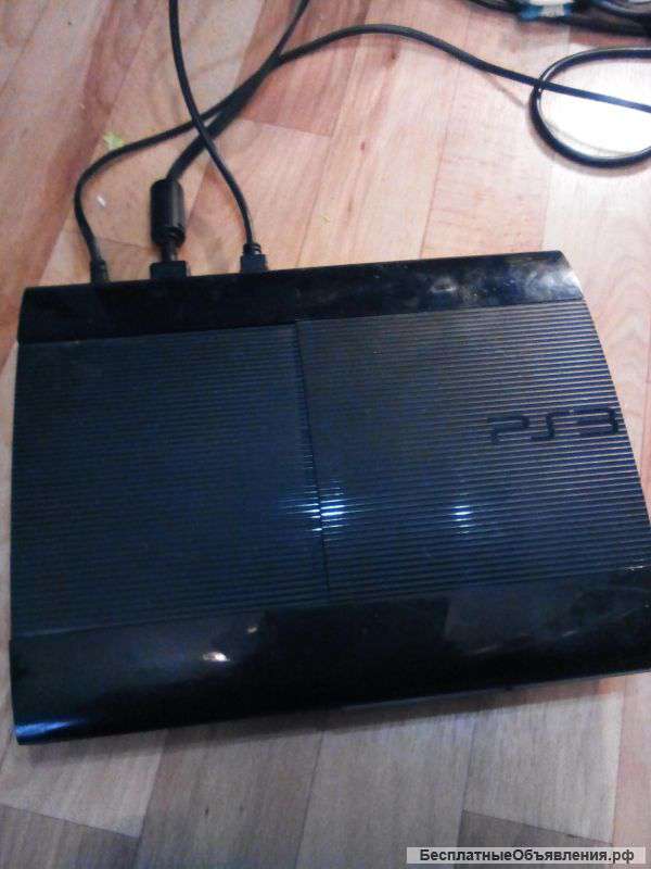 Playstation 3 Super Slim 500 gb с дорогими играми