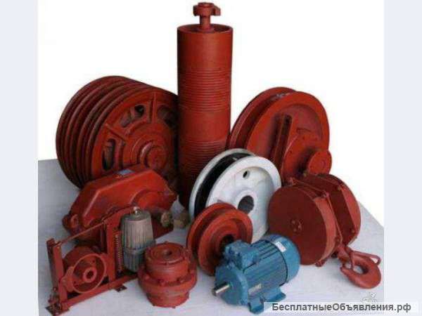 Куплю крановое оборудование: Шестерни; Барабаны; Редуктора Венцы; Лебедки; тельфера