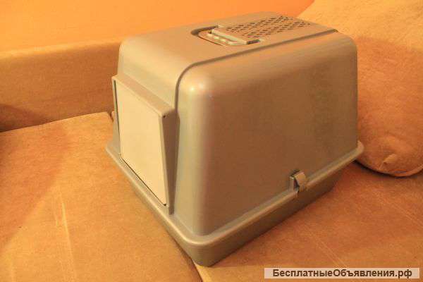 Закрытый туалет для кошек и собак