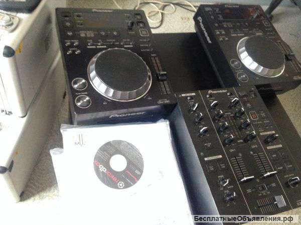 Ди-джейские вертушки и пульт Pioneer 350