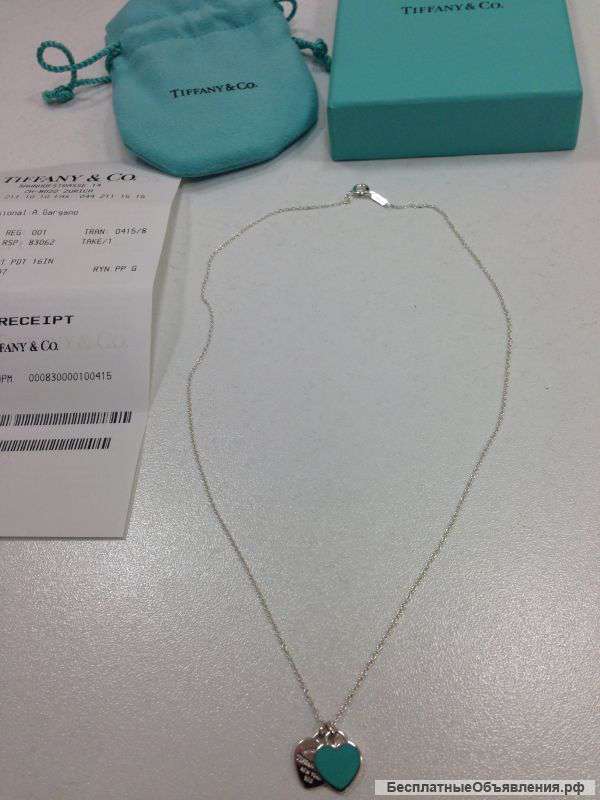 Подвеска в форме сердца Tiffany (Тиффани)