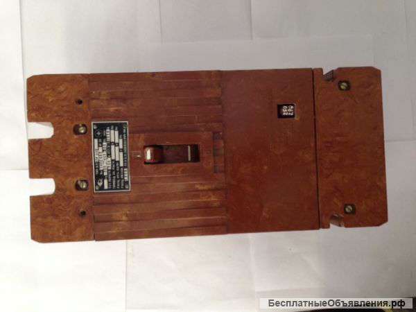 Автоматический выключатель а-3726бу3 250а