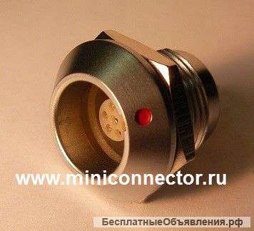 Цилиндрические разъемы в стальном корпусе