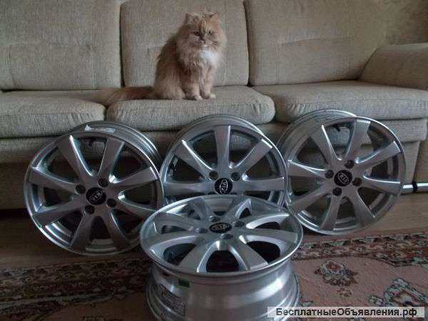 4 диска R15 для Solaris Kia-rio