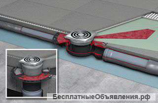 Канализационный дренажный трап TECE, Германия