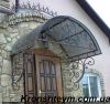 Козырьки кованые в Корстени