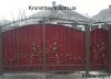 Кованые ворота с установкой в Коротени (Коростенськом районе)