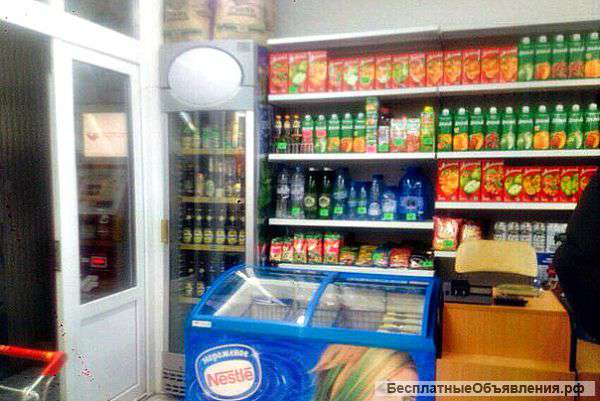 Отдел в магазине продукты