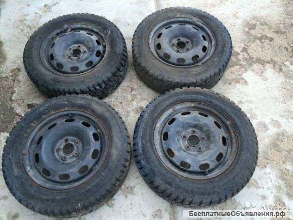 Зимние колеса Cordiant 195/65R15 на дисках