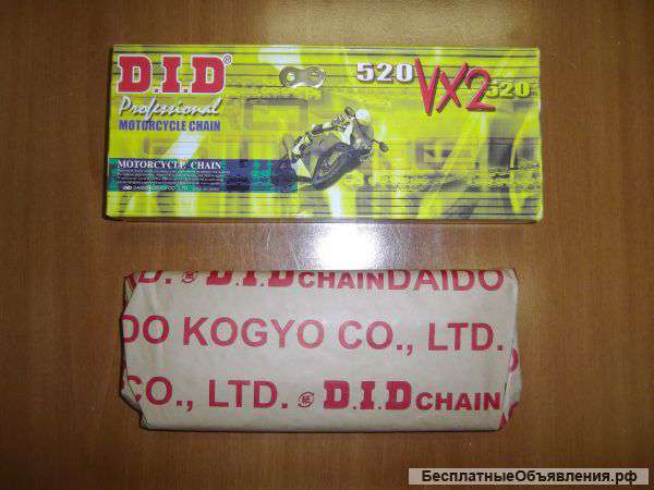 Цепь приводная DID 520VX2-116