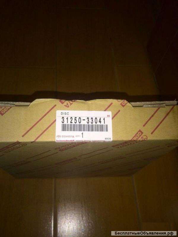 Диск сцепления Toyota Camry XV40 31250-33041