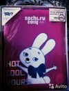 Новый розовый чехол-накладка Sochi-2014 на iPad 2/3/4
