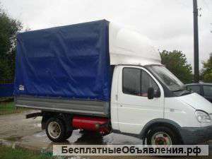 Грузоперевозки "Газель" высокий тент