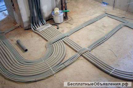 Электромонтажные работы «под ключ»