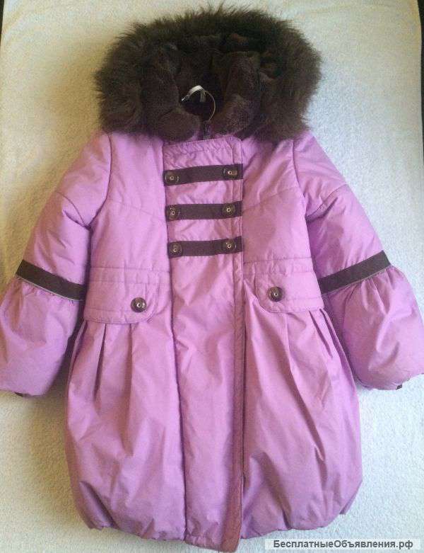 Пальто Lenne на возраст 4-5 лет