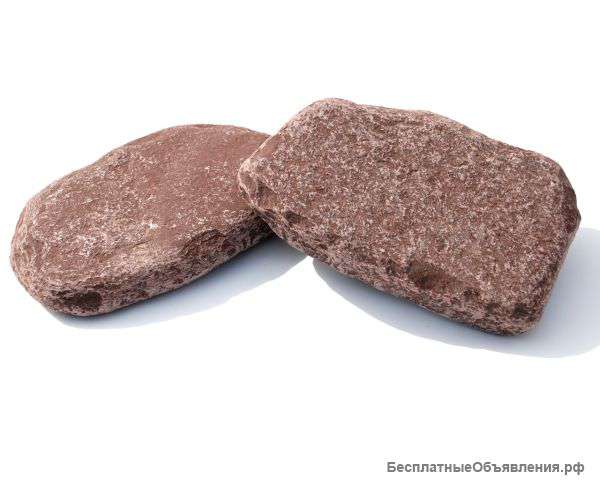 Пиленый, галтованный камень.Цена с учетом доставки