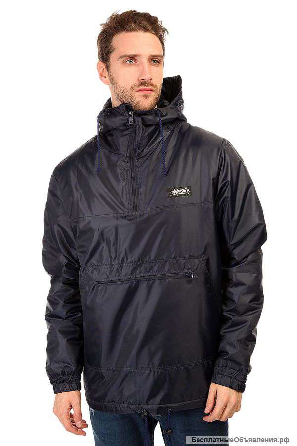 Утепленный анорак Anteater long navy