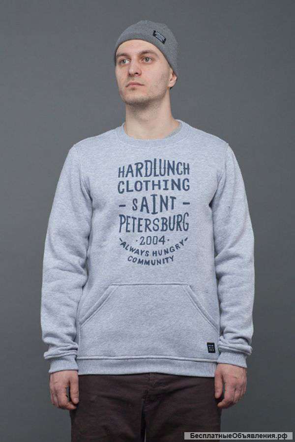 Свитшот hardlunch hlcsp l.grey