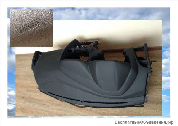 Ремонт панель торпеды airbag Ford Focus 3