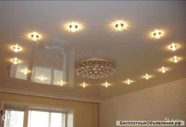 Натяжные потолки