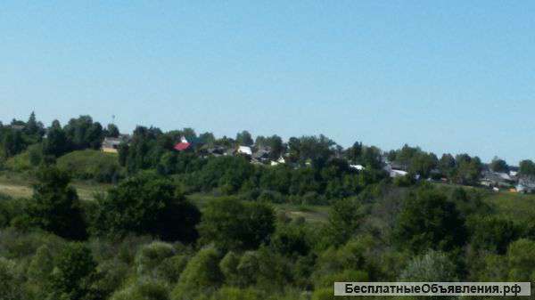 Земельный участок для стоительства в экологически чистом месте (лес,река)